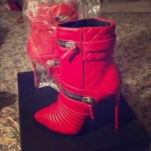 Red Motor Giuseppe Zanotti Boots